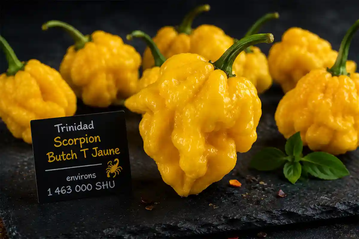 Trinidad Scorpion Butch T rouge, ancien piment le plus fort du monde